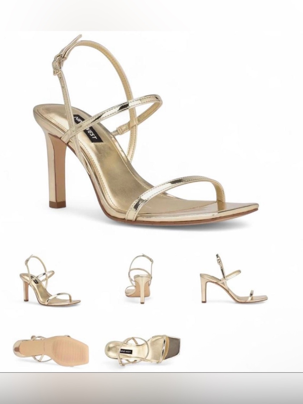 Nine West Olah Square Toe Heels